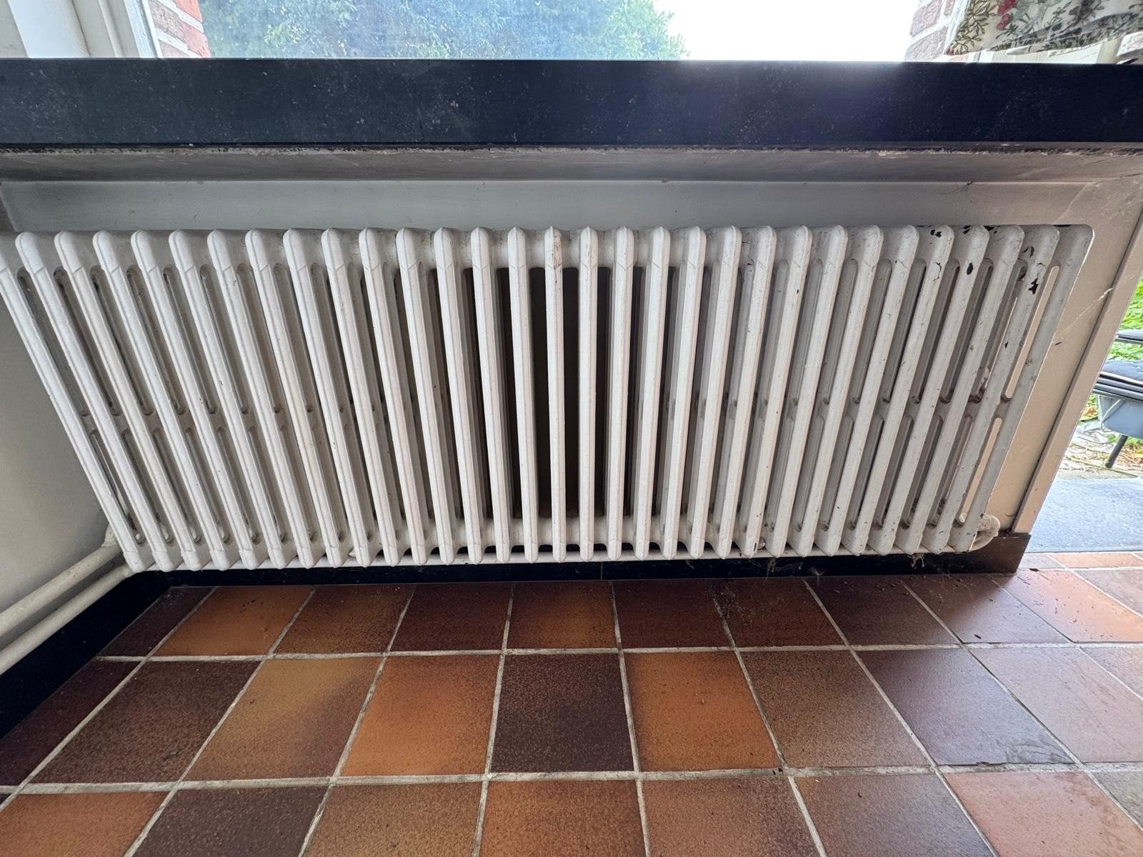 Radiateur en fonte, Bricolage & Construction, Enlèvement, Radiateur