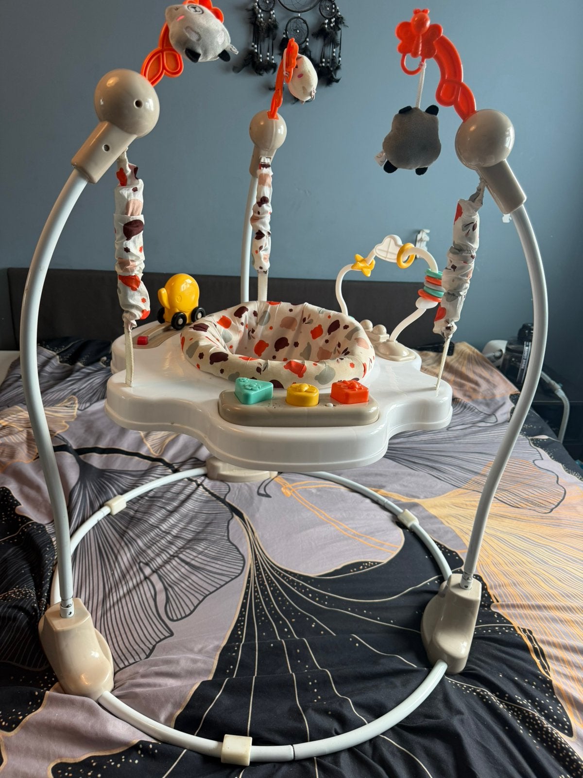 Baby bouncer in uiterst goede staat, Kinderen en Baby's, Ophalen, Zo goed als nieuw, Babygym, Met licht