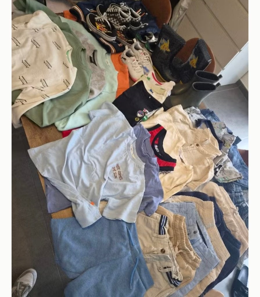 Kinderkledingspakket maat 110-122, Kinderen en Baby's, Ophalen, Gebruikt