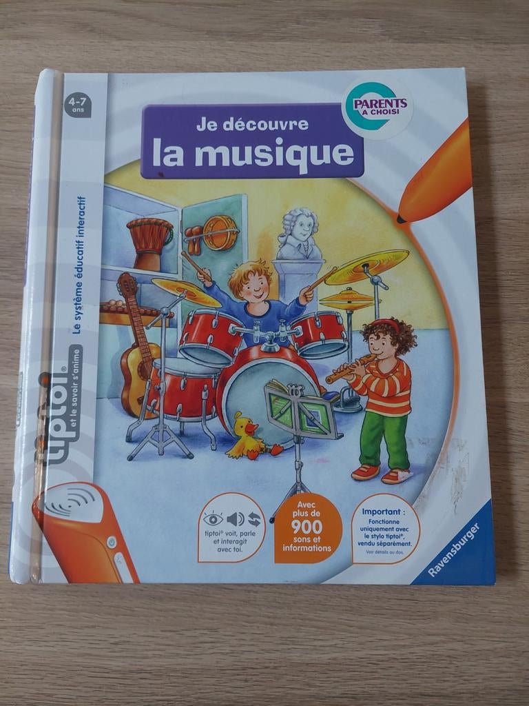 Tiptoi je decouvre la musique, Enfants & Bébés, Enlèvement ou Envoi
