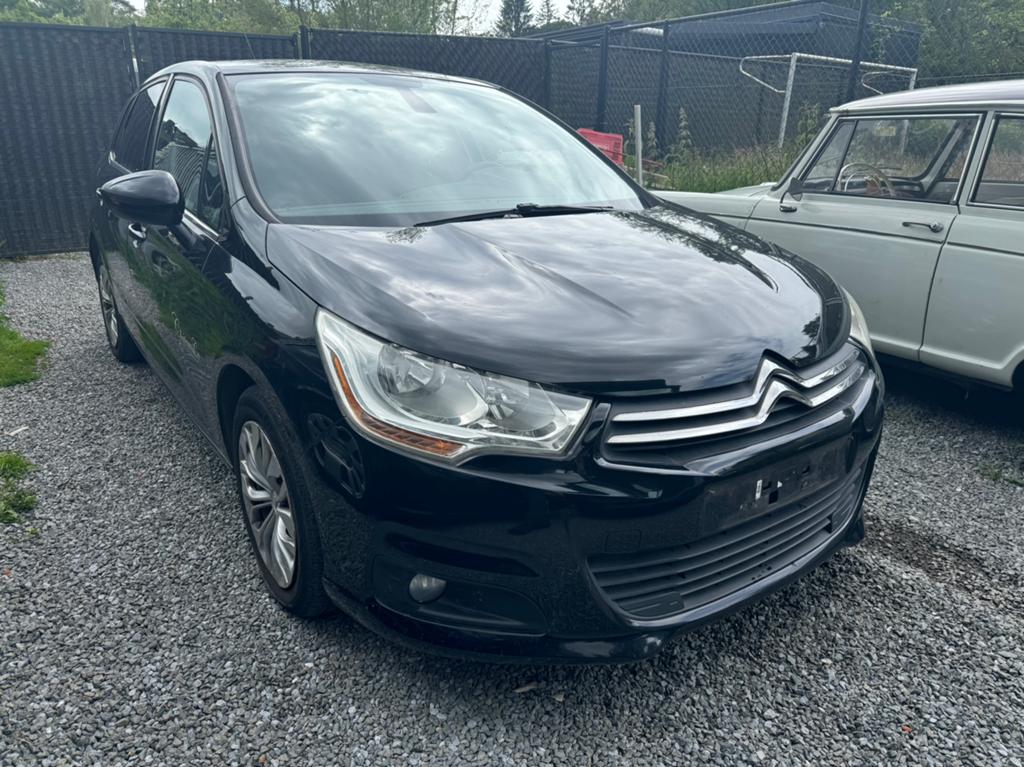 Citroen c4 1.6 hdi bj 2012 km 166.712 euro 5 mooie auto, Autos, Citroën, Achat, Entreprise, Boîte manuelle, Noir