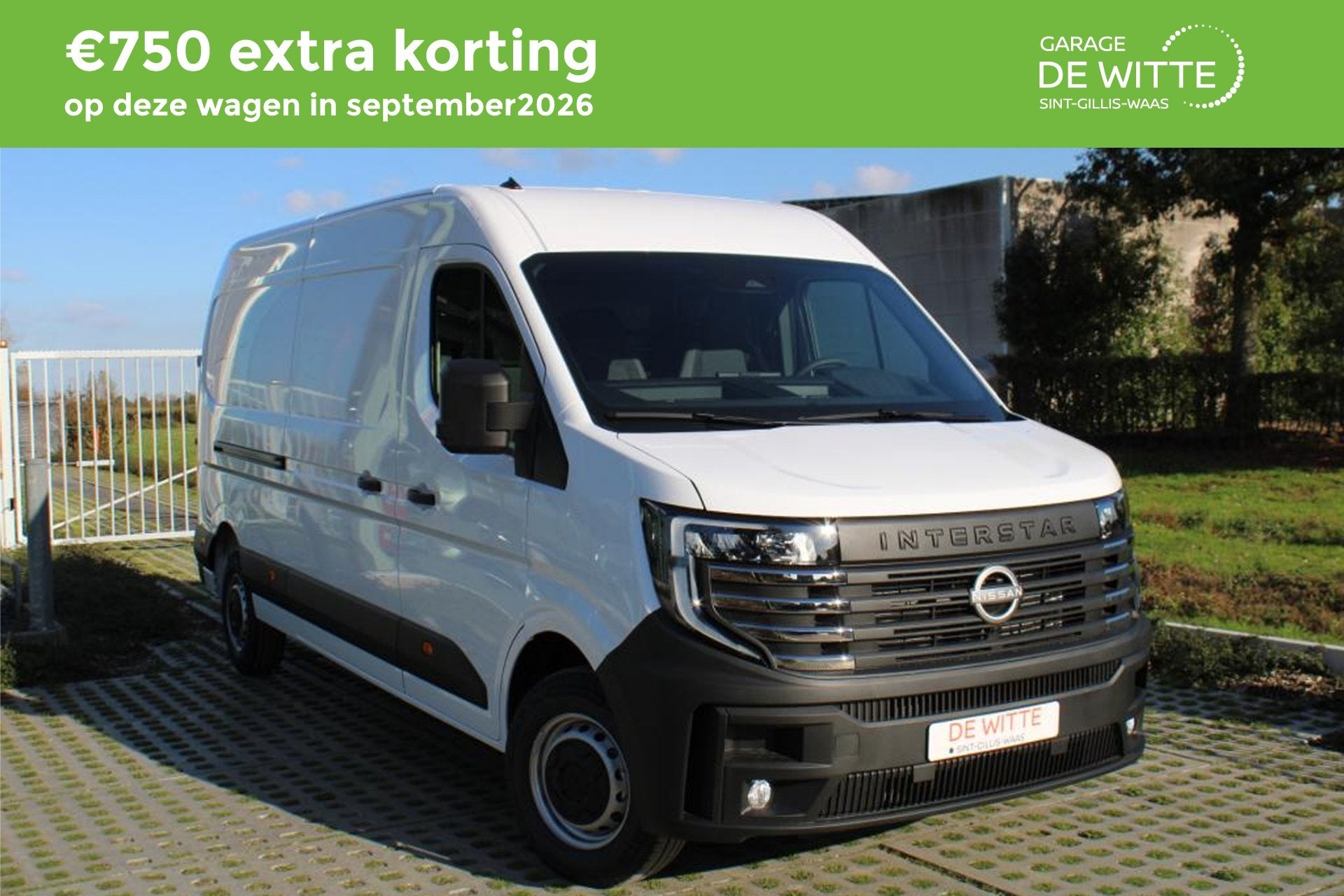 Nissan Interstar VAN L3H2 dCi 150pk MT Tekna + Cargo Pack, Auto's, Bestelwagens en Lichte vracht, Stof, Overige kleuren, 2500 kg