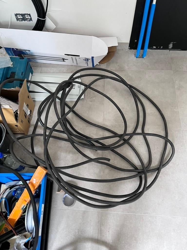 EXVB 4 x 10mm2 kabel - 18lm, Enlèvement, Comme neuf, Câble ou Fil électrique