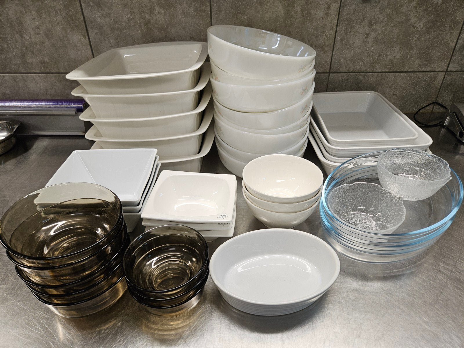 Complete partij ovenschalen, kommen, Huis en Inrichting, Ophalen