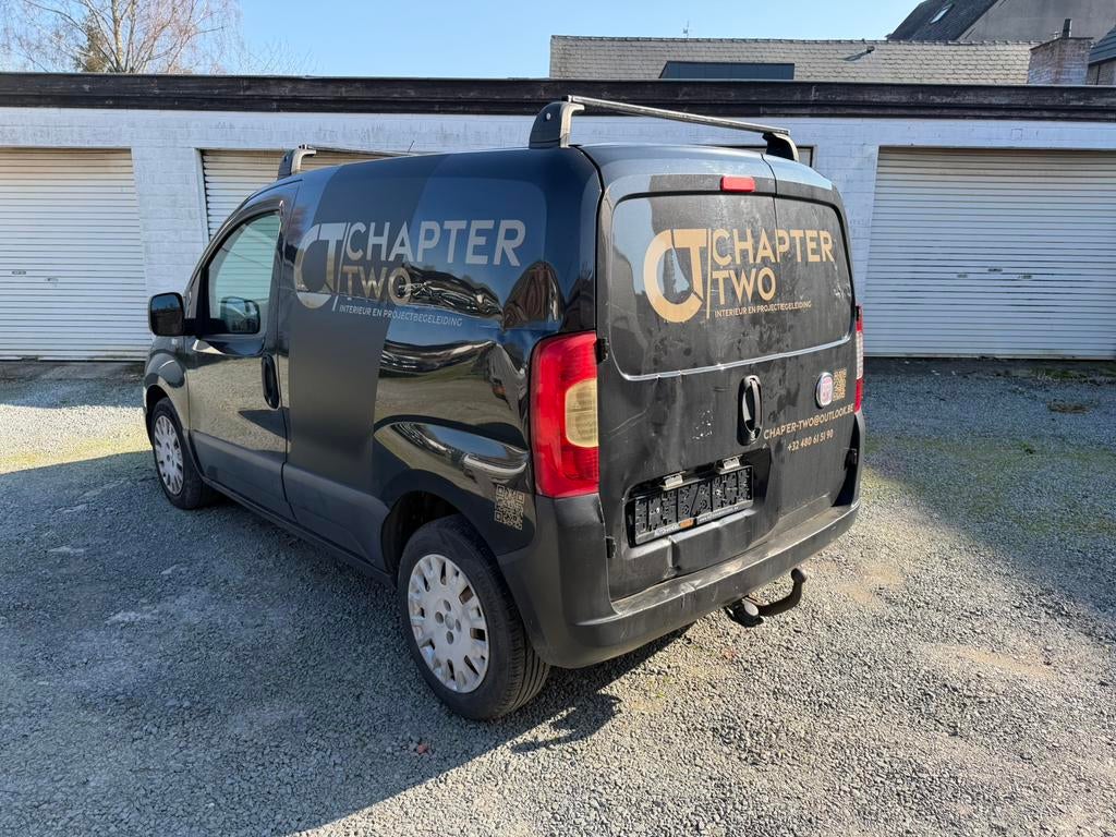 Fiat fiorino 1.3 diesel 55 Kw,Bj 2010,Lichte vracht.*SCHADE, Auto's, Voorwielaandrijving, 4 deurs, Stof, Zwart