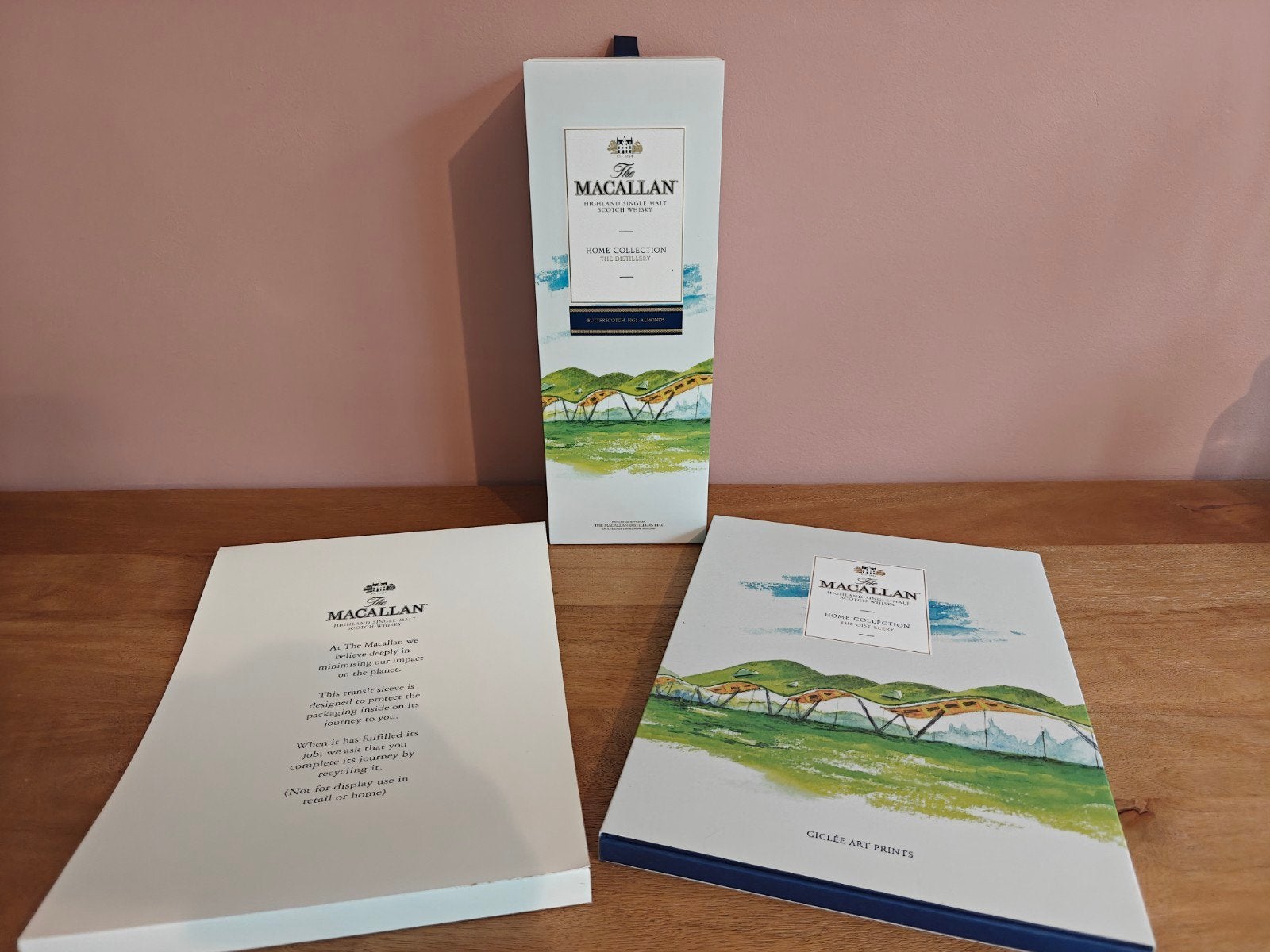macallan home collection the distillery + prints, Ophalen