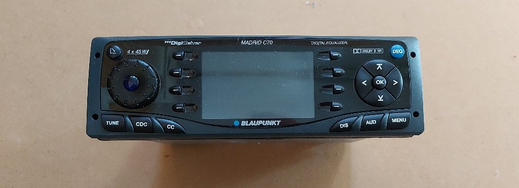 autoradio Blaupunkt, Enlèvement, Utilisé
