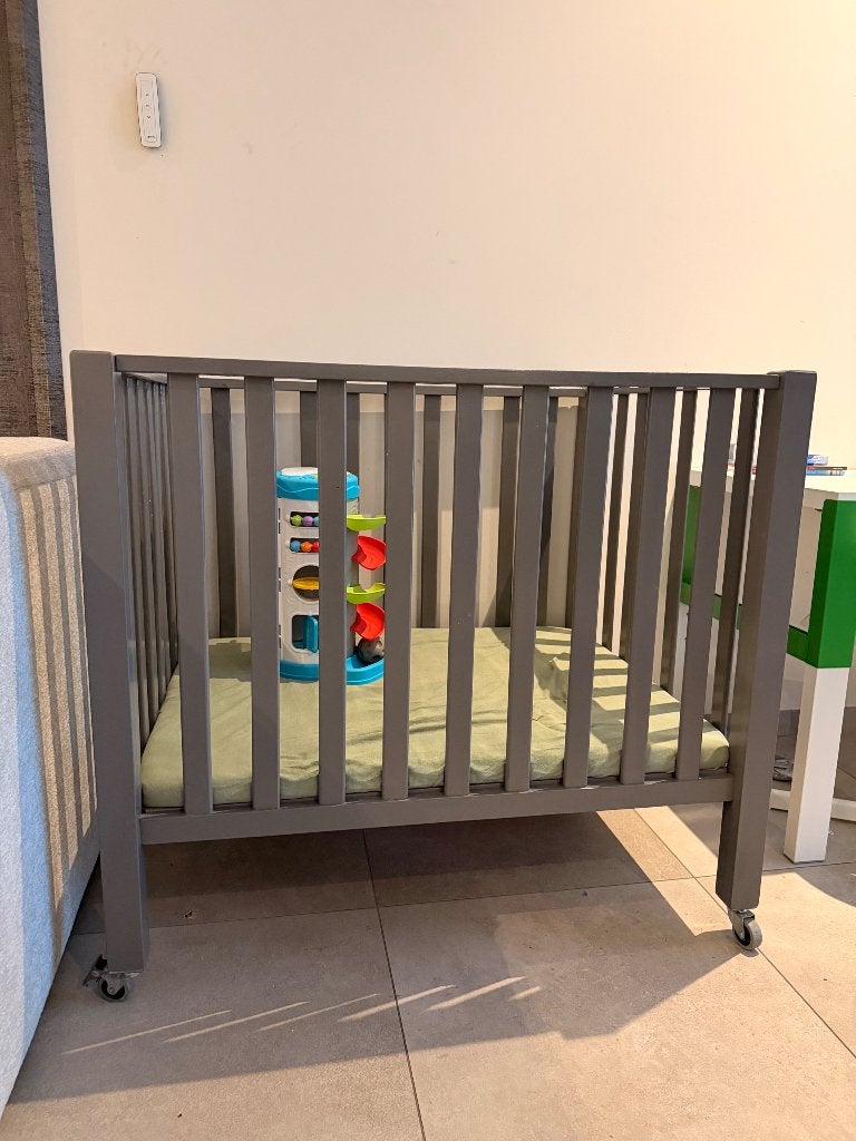 Baby box/park, Ophalen, Gebruikt, Vierkant, In hoogte verstelbaar
