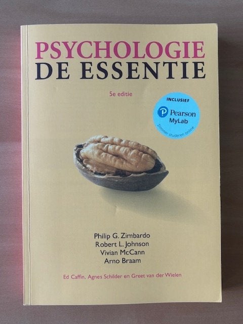 Psychologie: de essentie: met MyLab NL, Boeken, Ophalen, Zo goed als nieuw