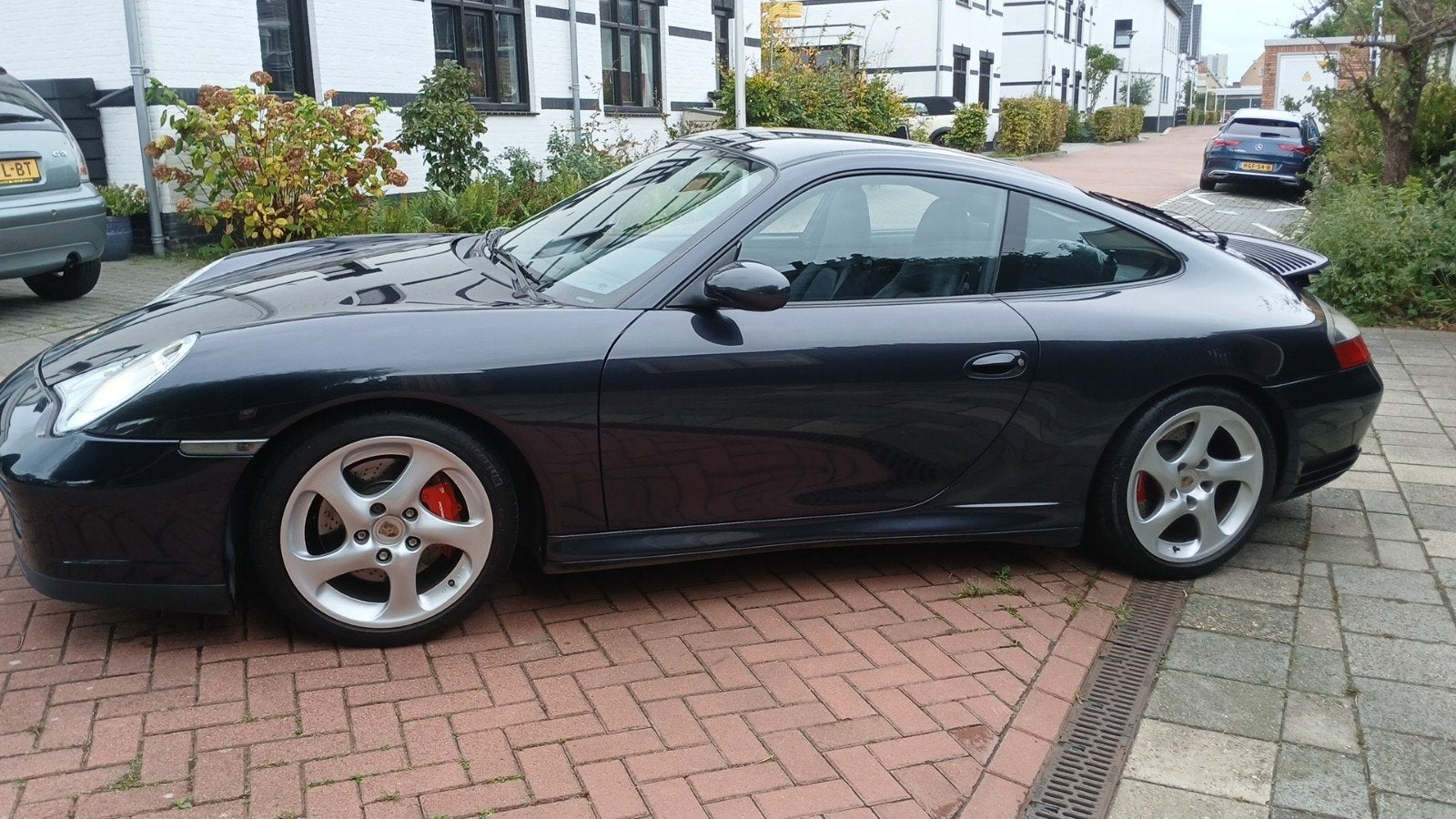 porsche 911/996 4S handgeschakeld, NON sunroof !!!!, Auto's, Dealer onderhouden, Zwart, Leder, Handgeschakeld