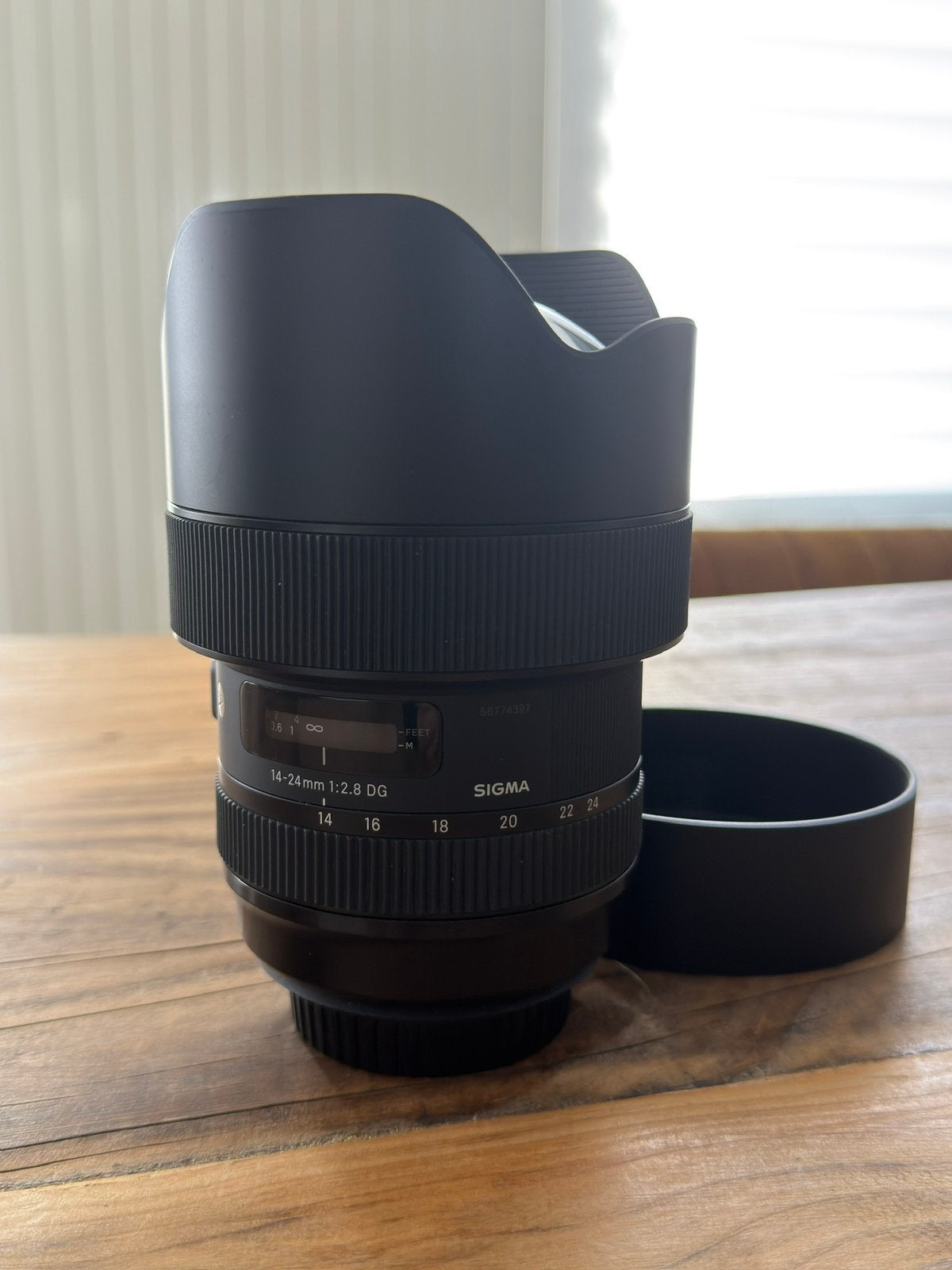 Sigma 14-24mm f/2.8 DG HSM Art Canon EF – Topstaat, Audio, Tv en Foto, Ophalen, Canon, Canon EF, Autofocus