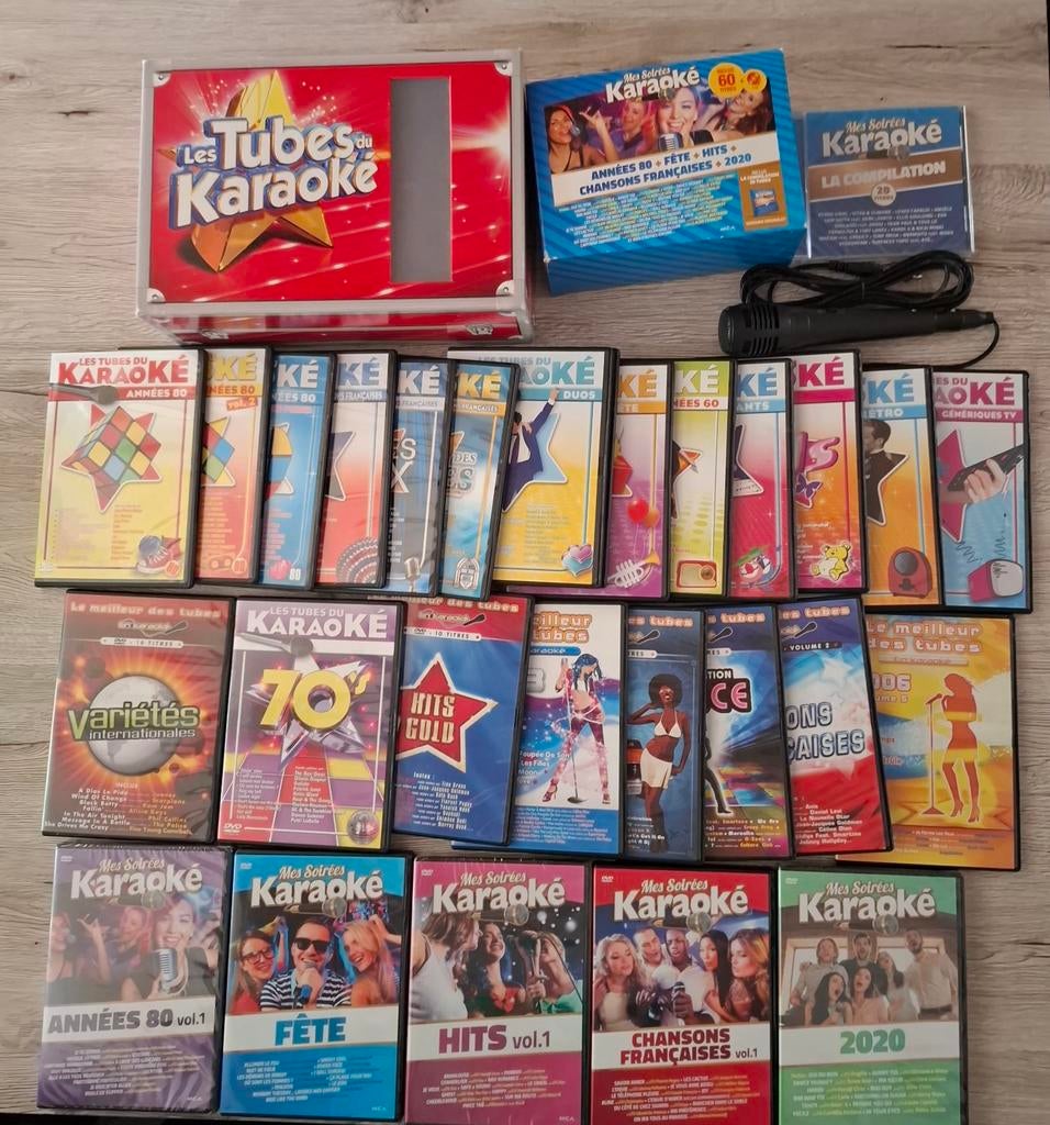 Dvds karaoke, Enlèvement ou Envoi