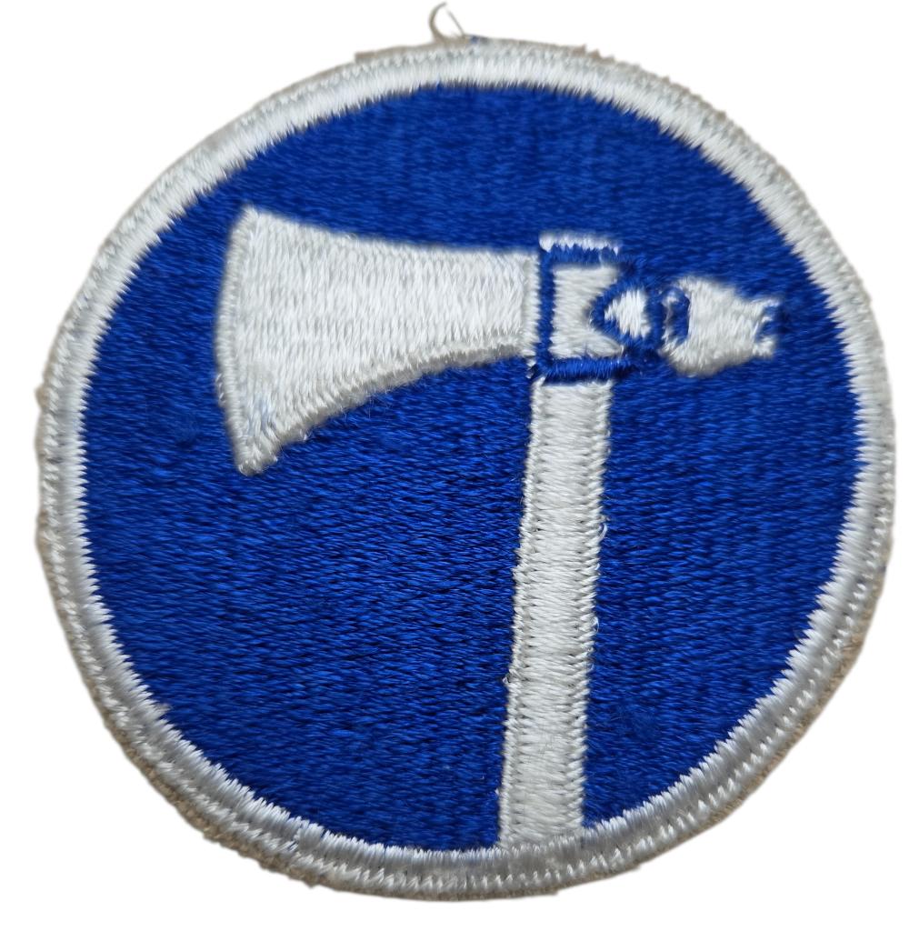 Patch du corps américain de la Seconde Guerre mondiale, Enlèvement ou Envoi