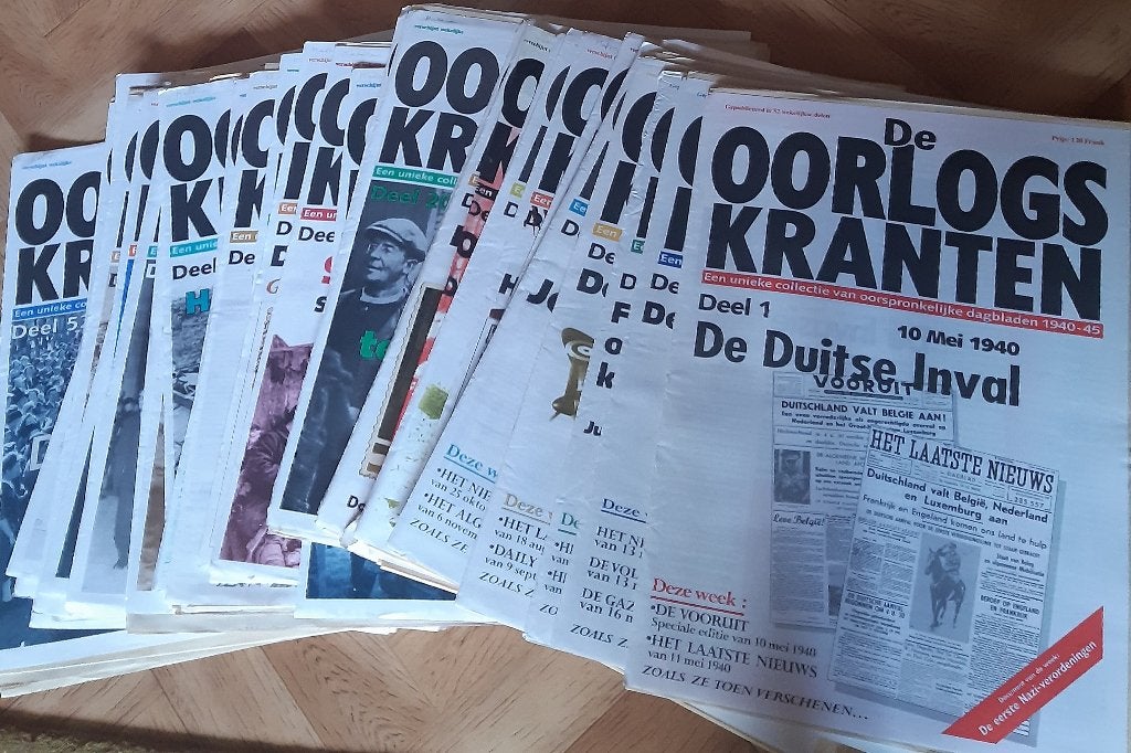 Oorlogskranten, Ophalen