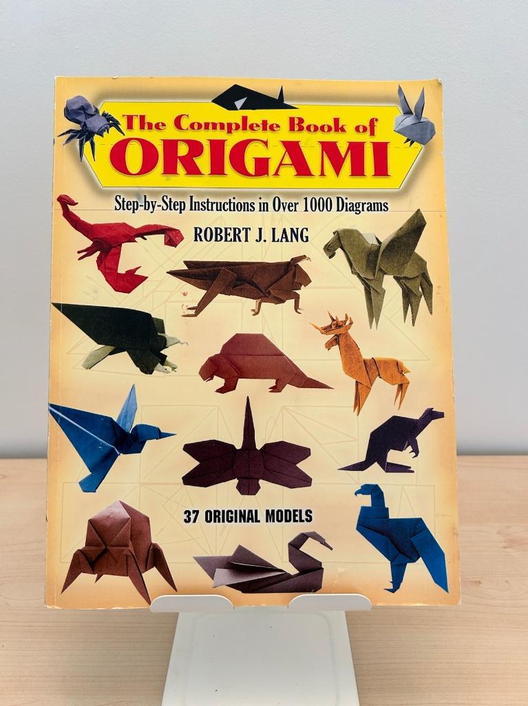 The complete book of Origami - Robert J. Lang, Hobby en Vrije tijd, Gebruikt, Ophalen of Verzenden, Papier of Karton, Knutselboek