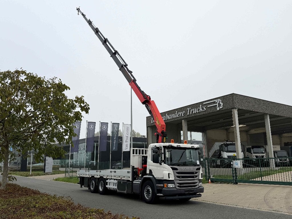 Scania P360 6x2/4 - 2017 - 371.500 km - PK 33002-EH, Autos, Achat, Euro 6, 2 places, 2 portes