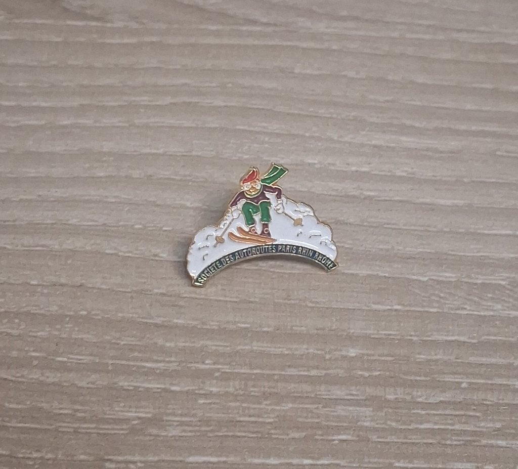 PIN - ALPINE SKI, Verzamelen, Speldjes, Pins en Buttons, Verzenden, Gebruikt, Sport, Speldje of Pin