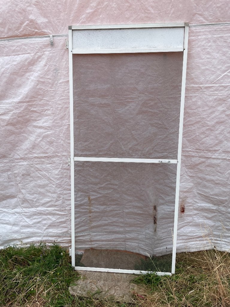 vliegendeur, Doe-het-zelf en Bouw, Ophalen, Gebruikt