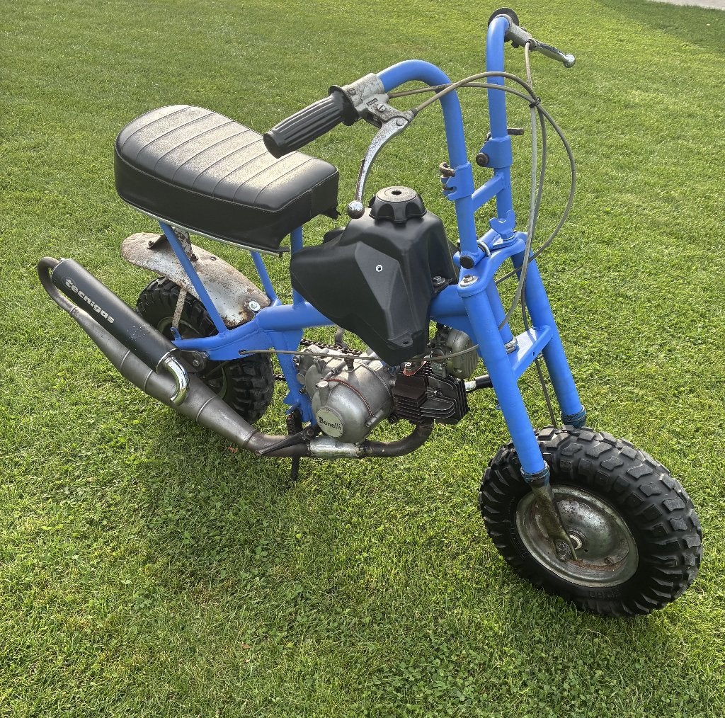 Bennelli brommer 50cc, Ophalen
