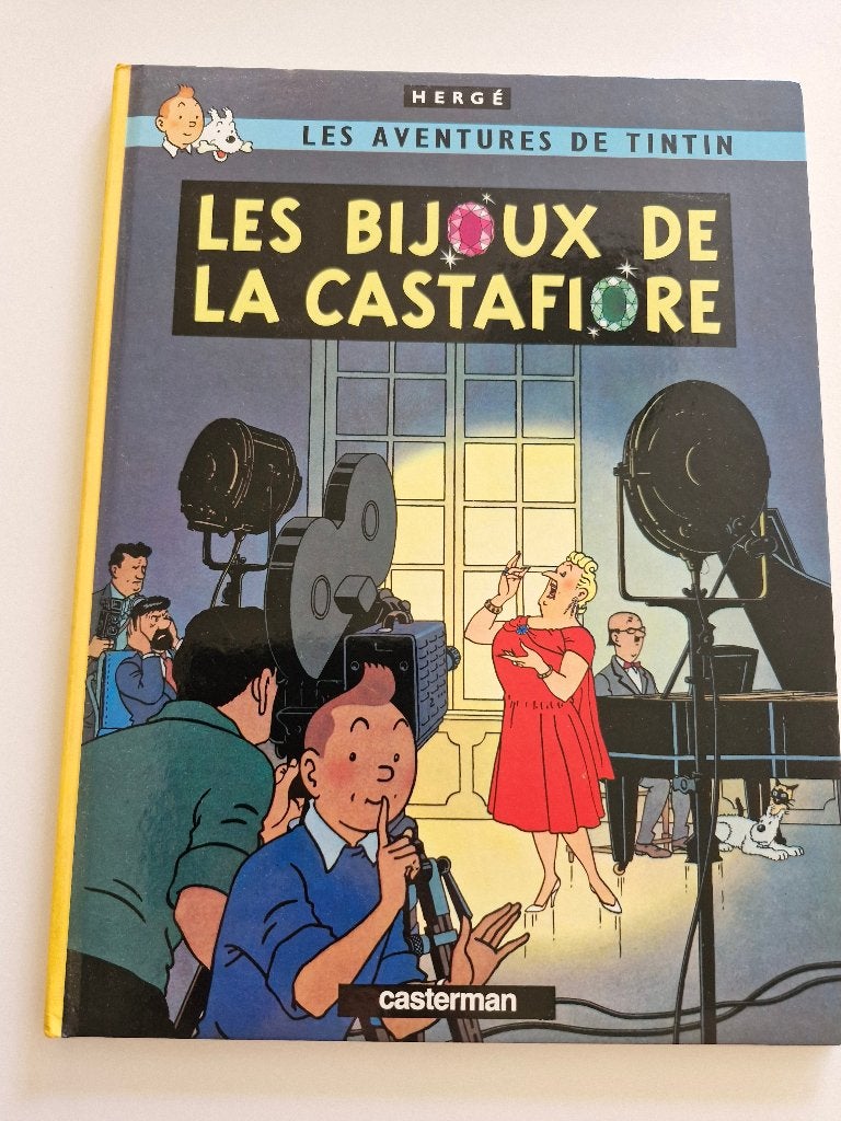 BD Tintin - Les Bijoux de la Castafiore (Édition Casterman), Enlèvement ou Envoi, Utilisé