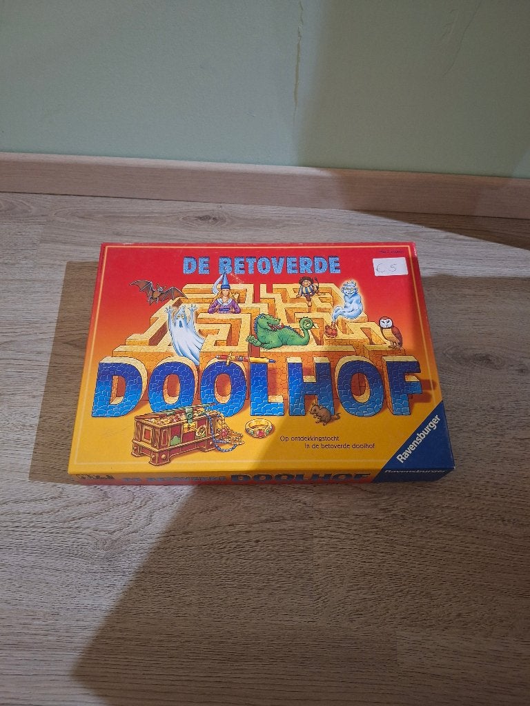Doolhof, Een of twee spelers, Ophalen, Gebruikt, Ravensburger