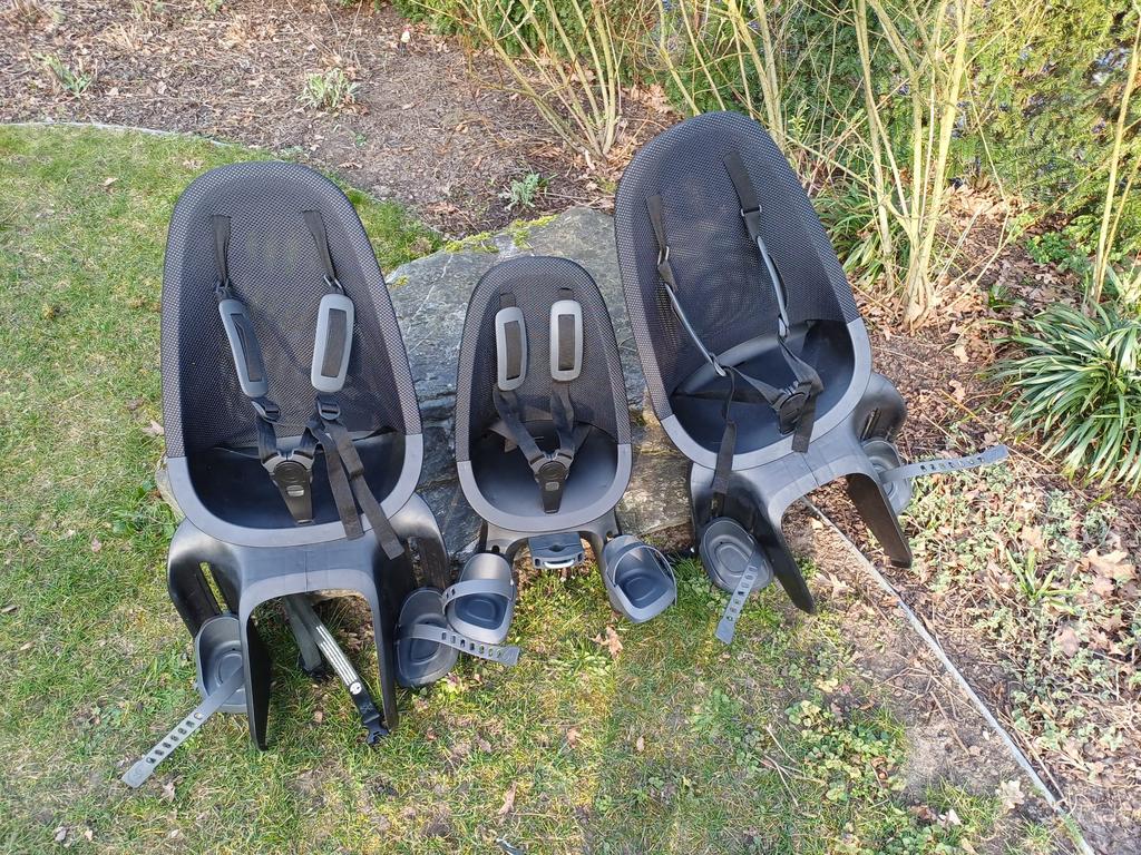 Fietsstoel BOBIKE, Ophalen, Achterzitje, Voetsteuntjes, 0 t/m 18 kg