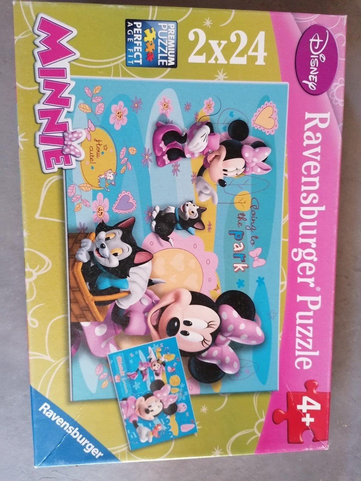 puzzel Minnie mouse, Ophalen