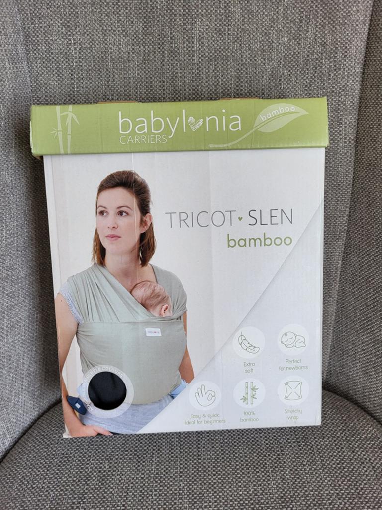 Babylonia draagdoek Tricot Slen bamboo, Kinderen en Baby's, Babydragers en Draagdoeken, Ophalen