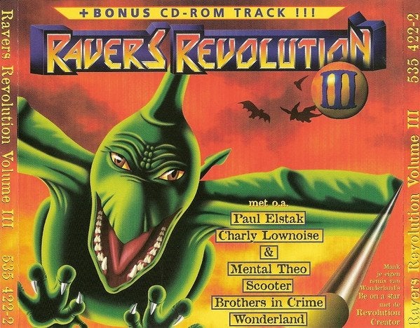 Ravers Revolution III, Gebruikt, Hardcore, Inclusief doosje, Ophalen of Verzenden