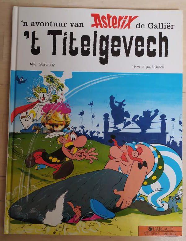 Asterix - t Titelgevech ( in het Limburgs ), Boeken, Ophalen of Verzenden