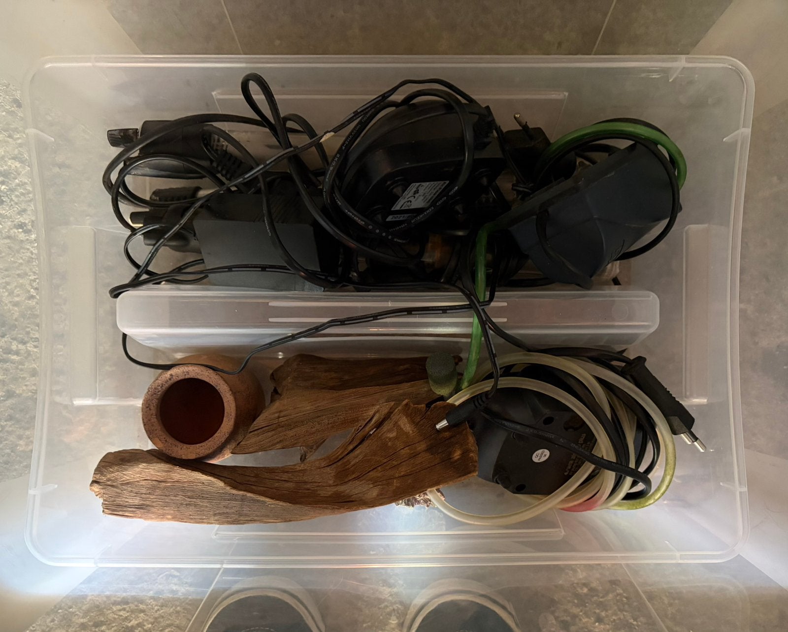 Aquarium met volledig toebehoren, Dieren en Toebehoren, Ophalen, Verwarming, Zo goed als nieuw, Filter
