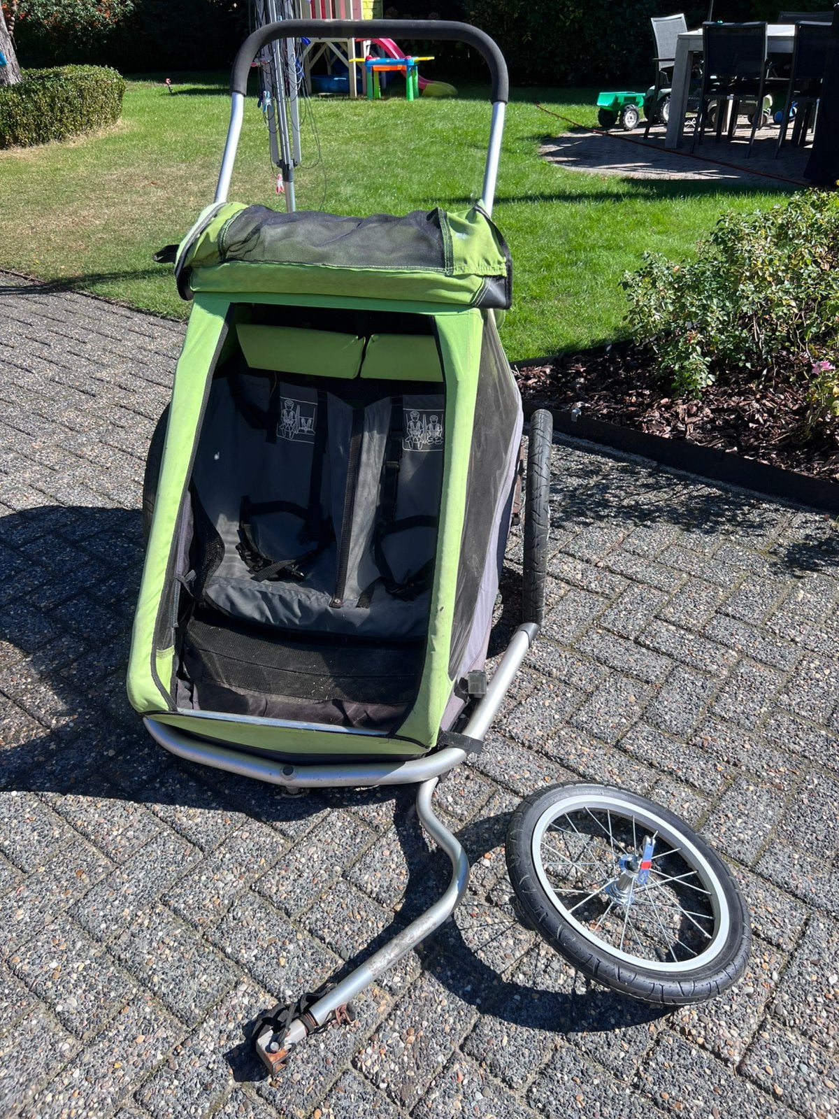 Croozer fietskar !!, Ophalen, Gebruikt