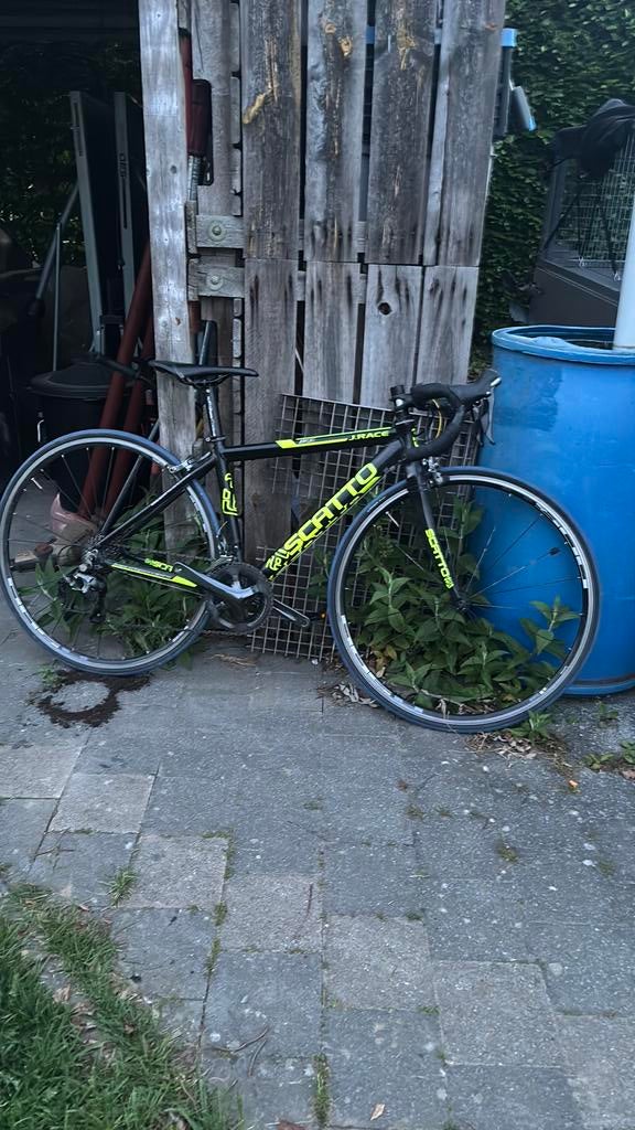 Scatto j.race koersfiets, Vélos & Vélomoteurs, 10 à 15 vitesses, Frein sur jante, Comme neuf, Enlèvement