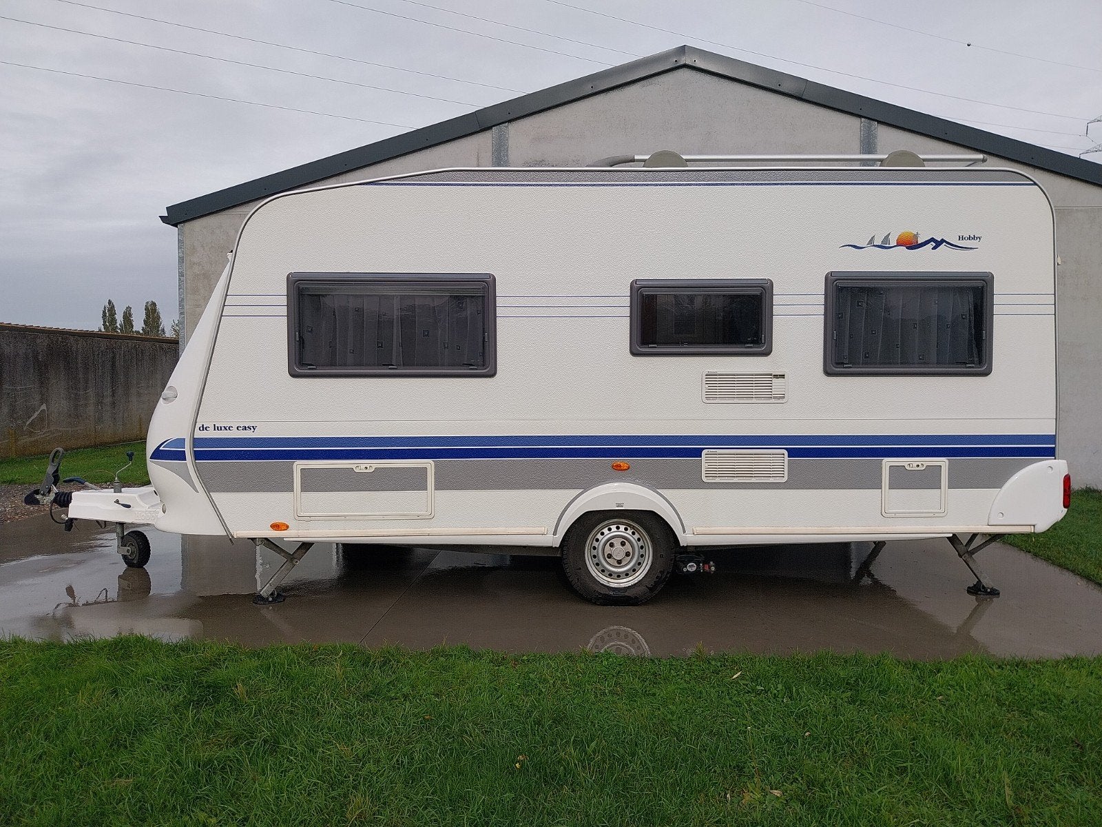 Hobby De Luxe 460, Bedrijf, Douche, Hobby