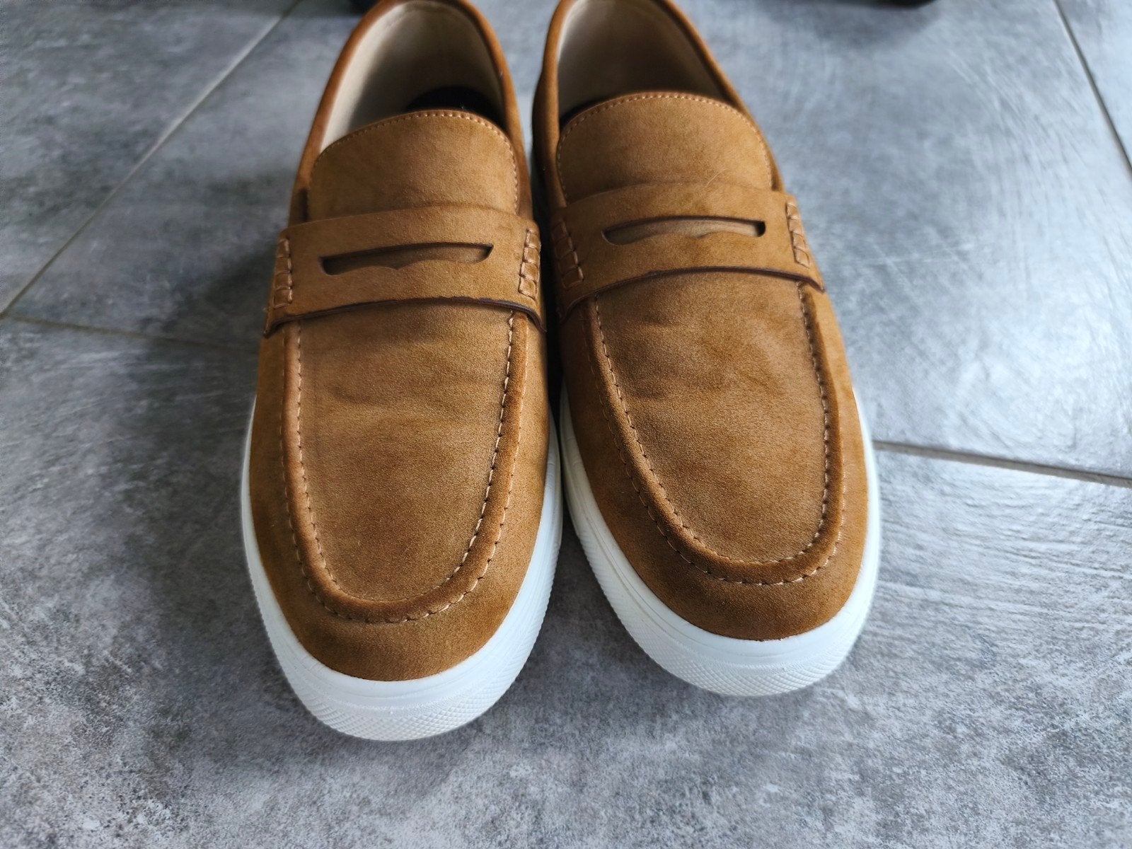 Chaussure nubuke camel, Enlèvement ou Envoi