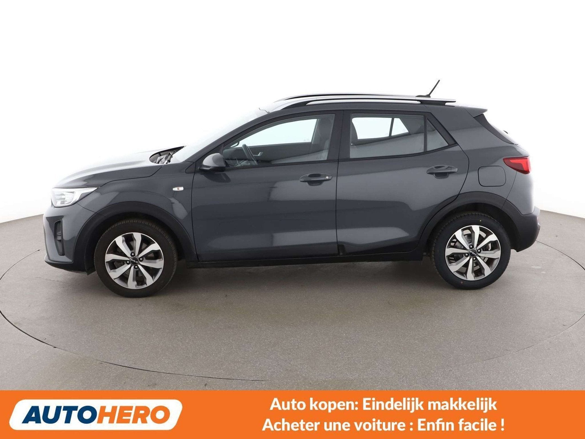 Kia Stonic 1.0 TGDI Vision (année de construction 2021), Autos, Kia, Argent ou Gris, Achat, 998 cm³, Euro 6