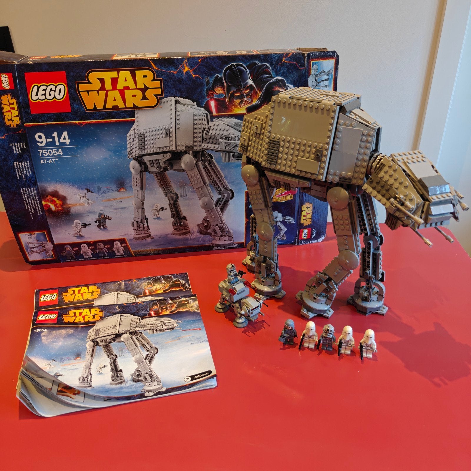 Lego Star Wars 75054 AT-AT + 75075 Microfighters, Ophalen, Star Wars, Lego, Compleet