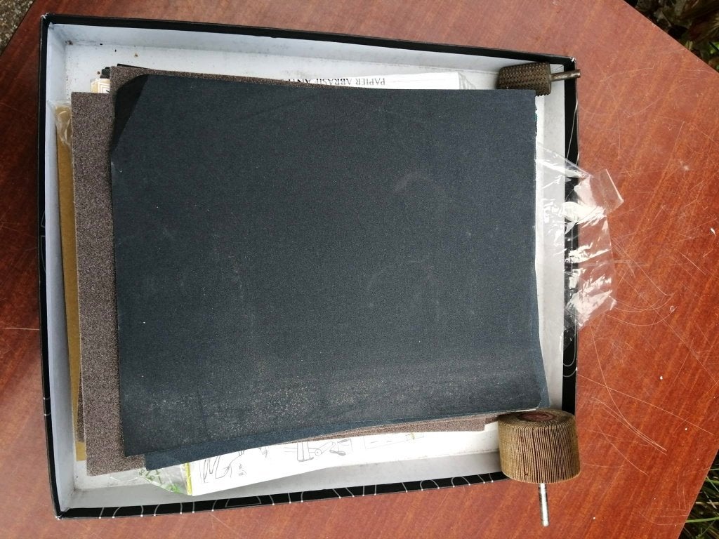 papiers à poncer, Bricolage & Construction, Outillage | Ponceuses, Enlèvement, Comme neuf, Autres types