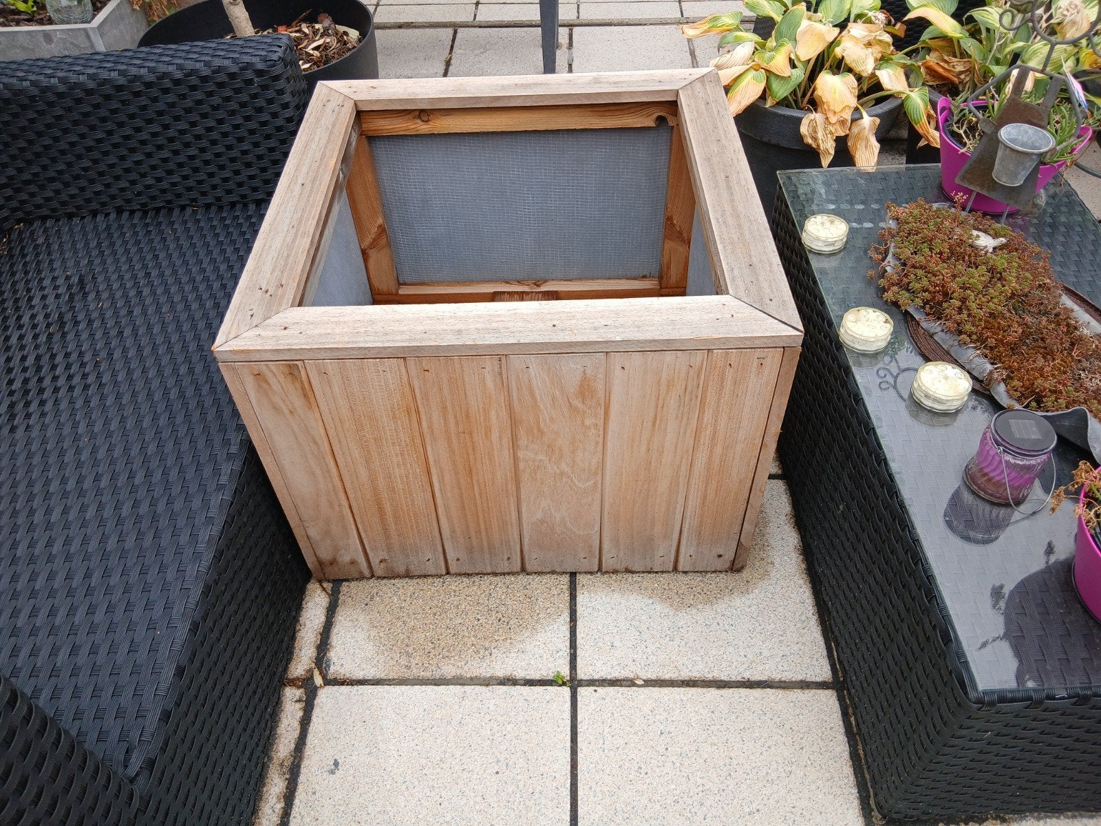 grote zeer sterke bloembakken nog nieuw, Tuin en Terras, Ophalen