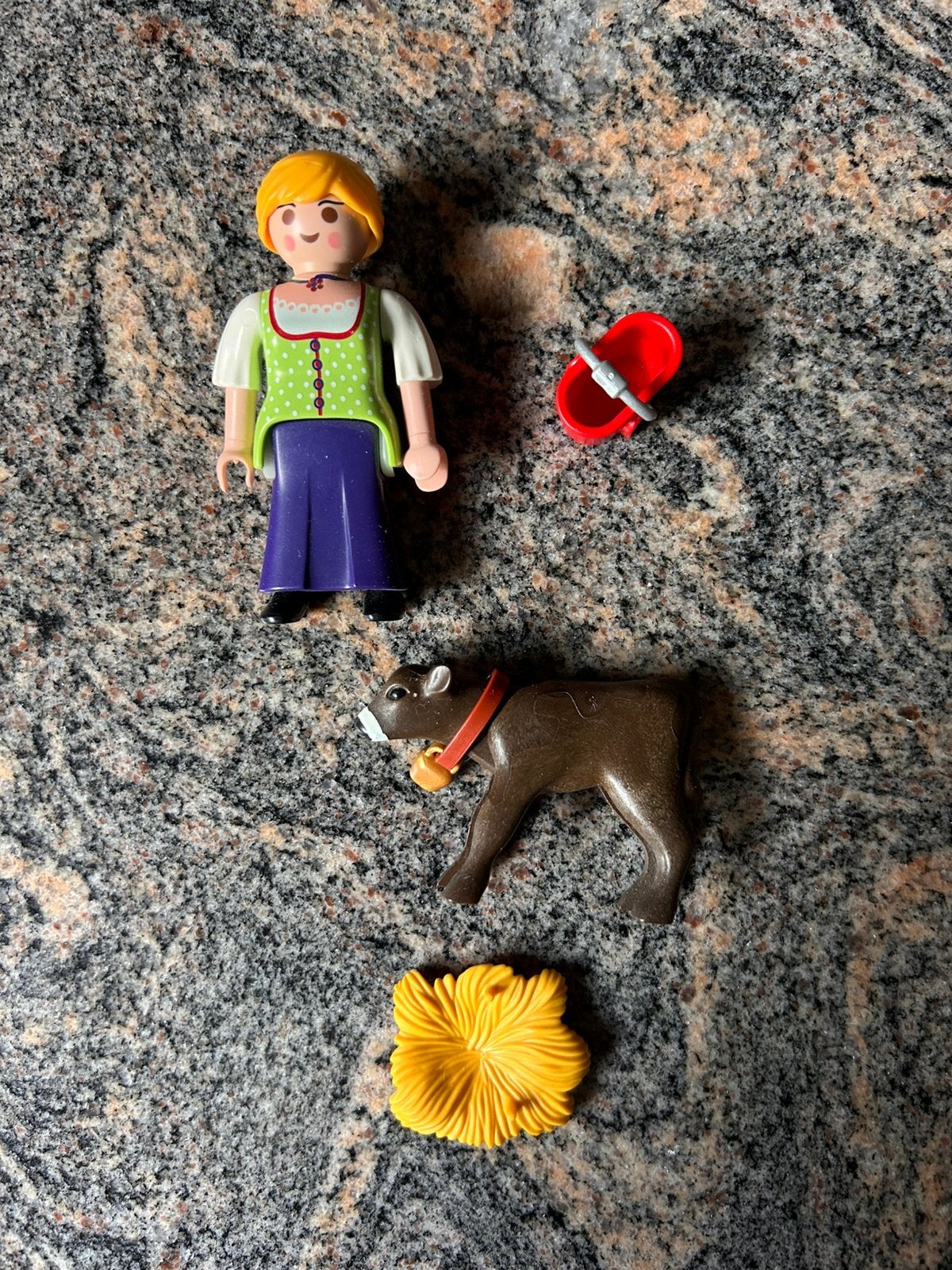 Playmobil 4778 Special plus - Boerin met kalfje, Enfants & Bébés, Enlèvement ou Envoi, Special plus, Comme neuf, Kit complet