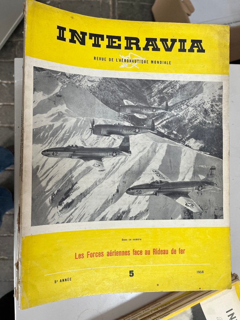 Interavia aeronautical review, Boeken, Ophalen, Gelezen