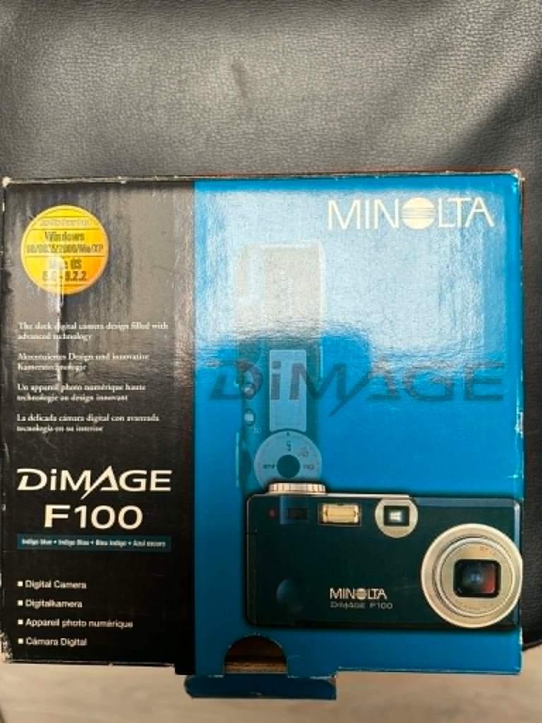 Kodak Minolta Dimage F100, TV, Hi-fi & Vidéo, Appareils photo numériques, Minolta, Moins de 4 fois, Compact, Enlèvement