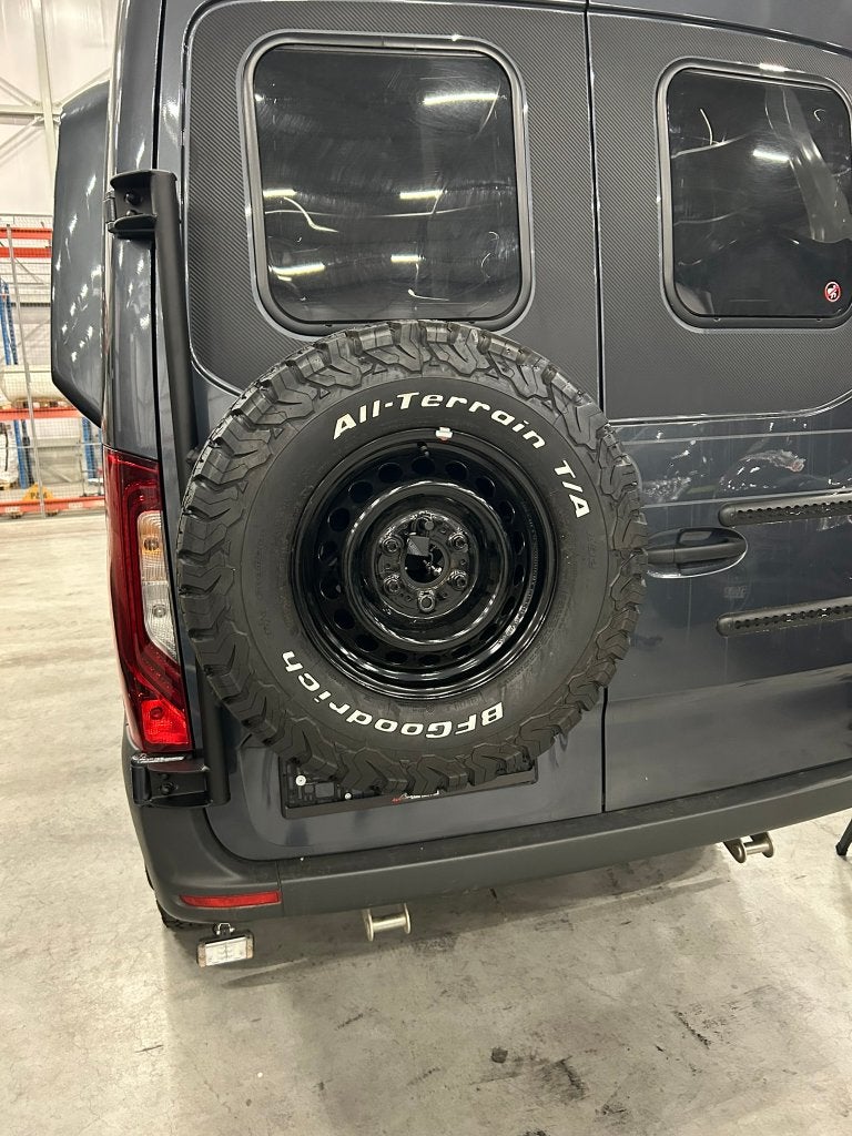 Reservewieldrager Aluminium, Sprinter W906 W907 VW Crafter, Ophalen of Verzenden, Voor, Mercedes-Benz, Deur