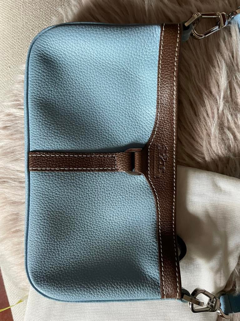 Hadtas longchamp, Ophalen, Nieuw, Blauw, Handtas