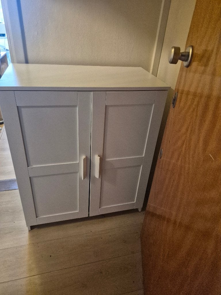 Armoire à étagères BRIMNES, Maison & Meubles, Enlèvement, Utilisé
