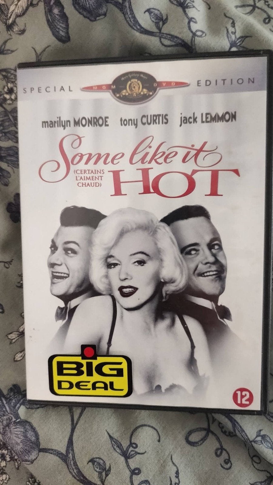 Some like it hot met Marilyn Monroe, Tony Curtis en Jack Lem, Bonusmateriaal, Engels, Nederlands, Ophalen of Verzenden