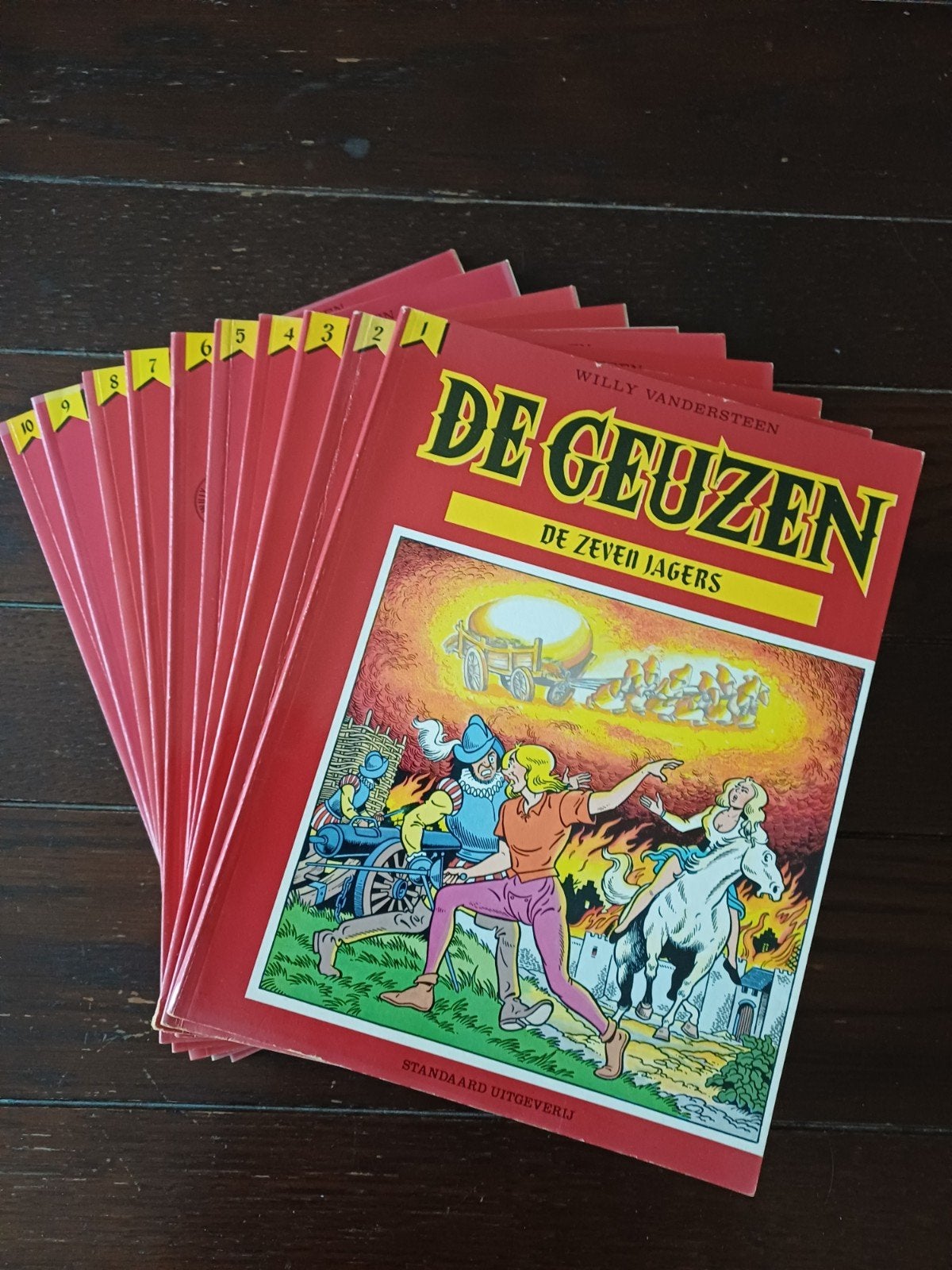 Strips "De Geuzen", Livres, BD, Enlèvement