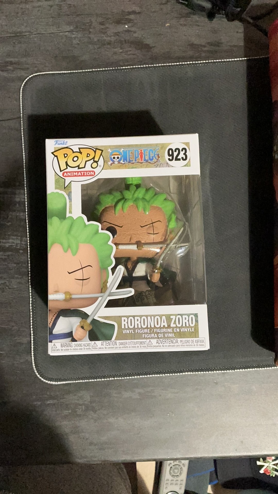 Pop one piece, Enlèvement, Utilisé