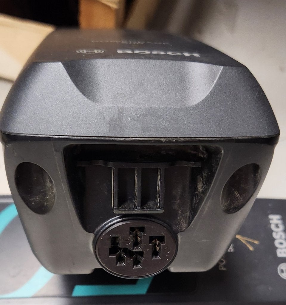 Bosch fietsaccu te koop, Fietsen en Brommers, Fietsaccessoires | Fietsaccu's, Ophalen, Gebruikt