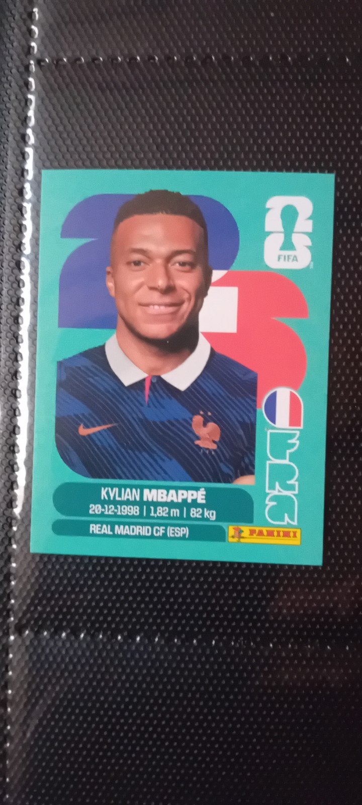 Kylian Mbappé sticker.   Bieden. Ophalen of verzenden, Enlèvement, Autocollant